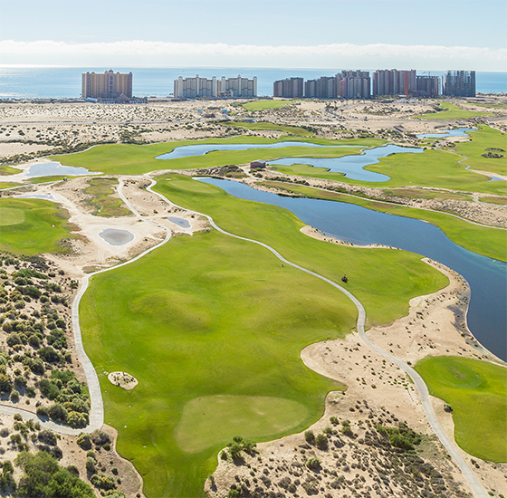Juega golf junto al Mar de Cortés en Rocky Point