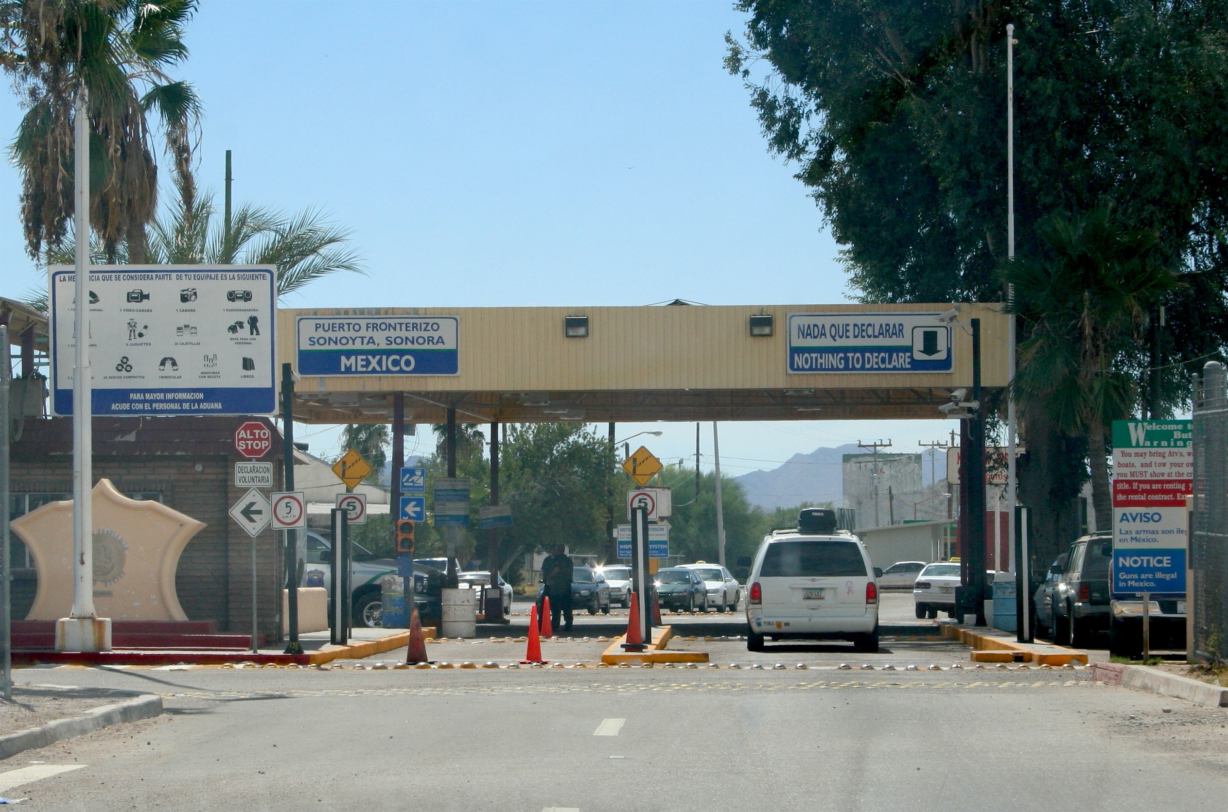 Cruce Lukeville Sonoyta