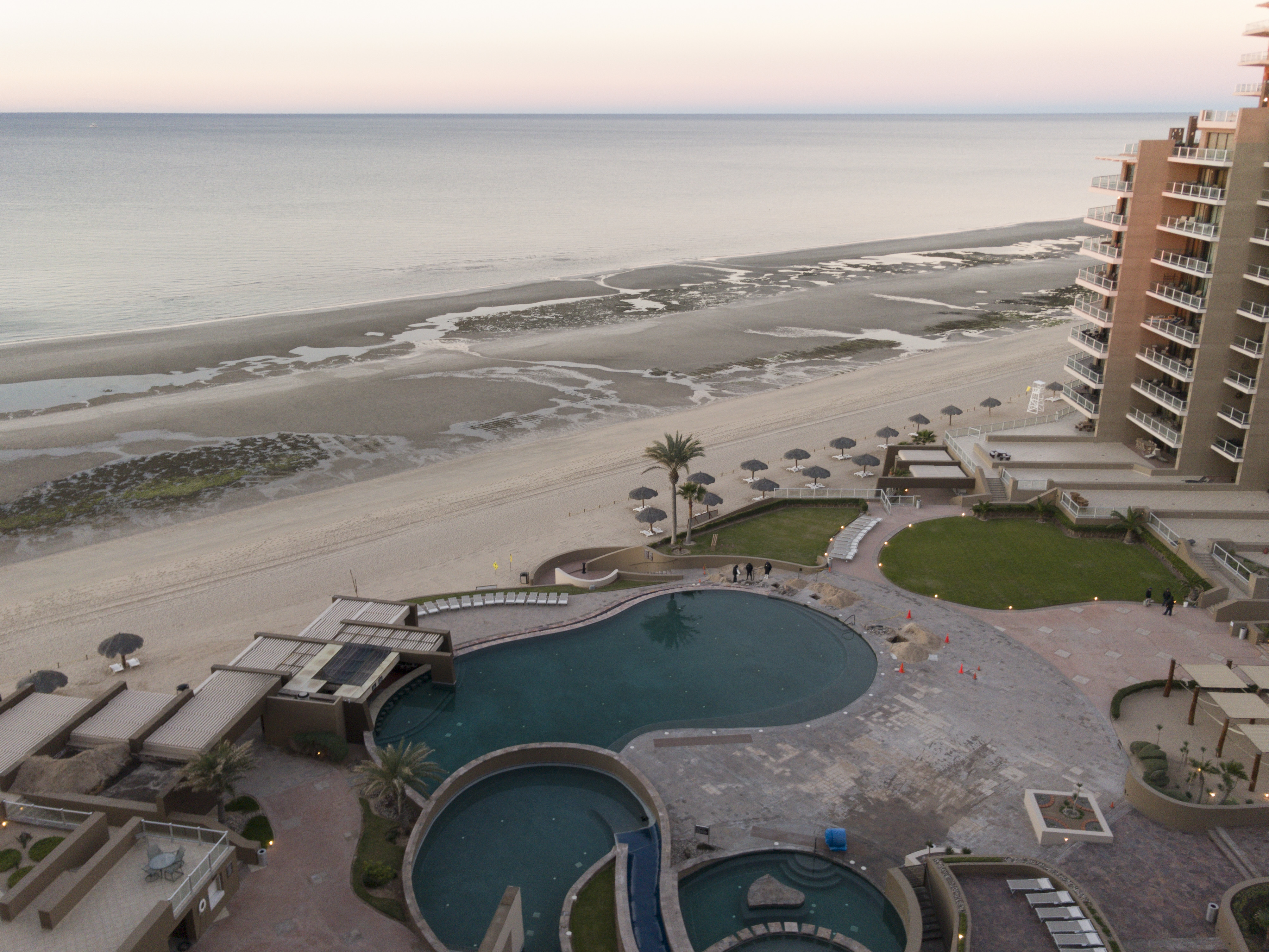 Sandy Beach viewed from Las Palomas in Puerto Peñasco