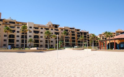 Beach volleyball area at Princesa de Peñasco
